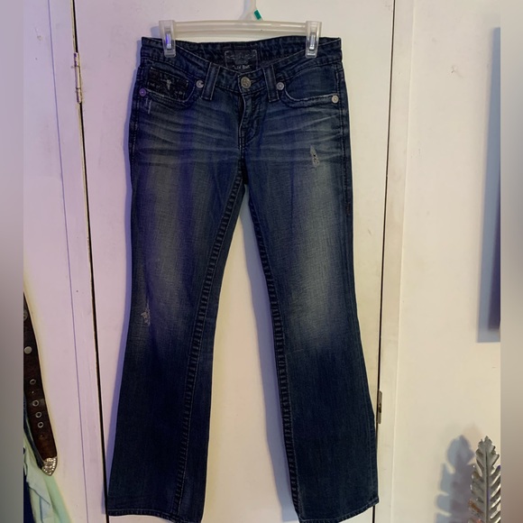 Big Star “Liv” Bootcut Distressed Jeans - Picture 1 of 9